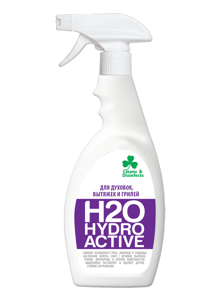 Засіб для чищення кухні Н2О Нydro Active 500 мл. (4823069701550)